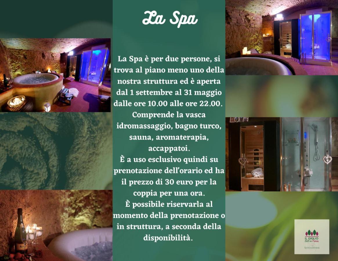 Il Giglio B&B Пиенца Екстериор снимка